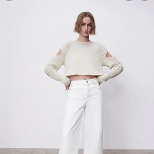 Zara Cut Out Crop Top